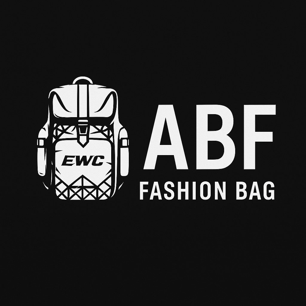 Adnani ABF Backpack with Red Stripe Accent, Black